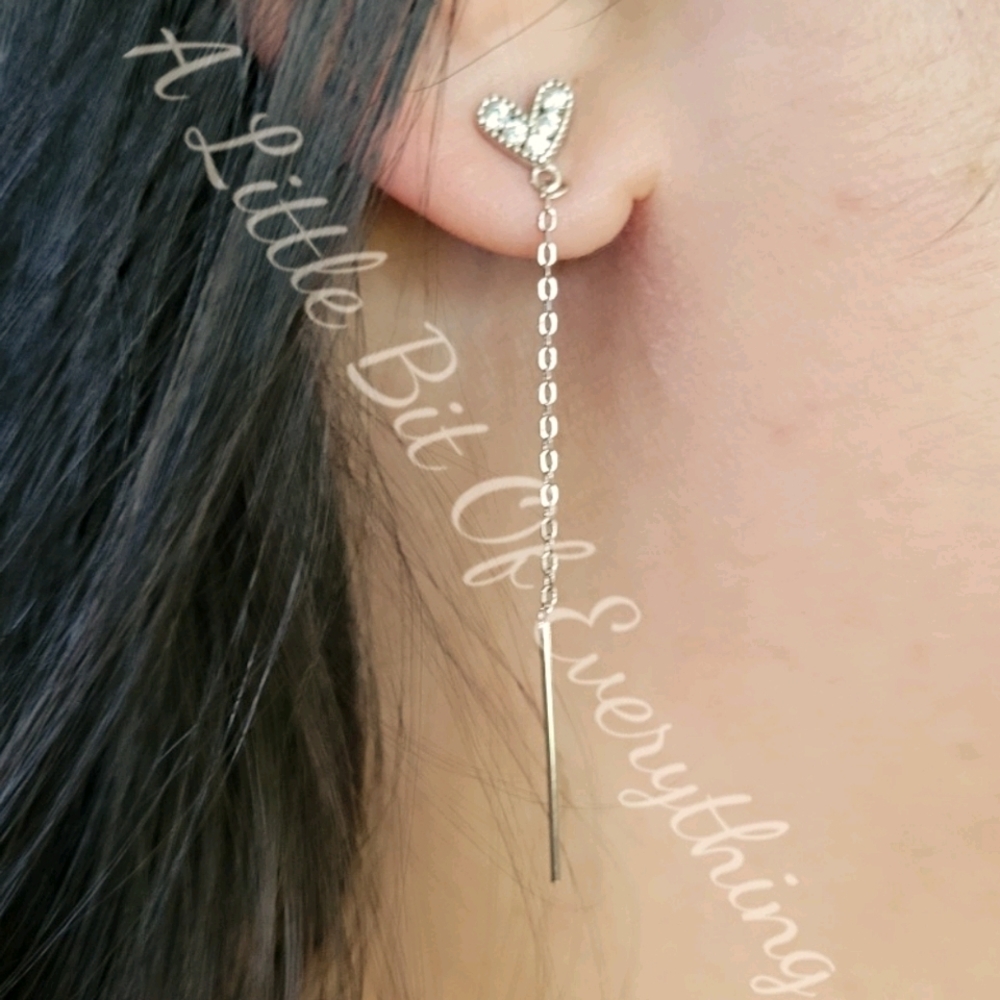 ❤️❤️Heart Push Back Earrings